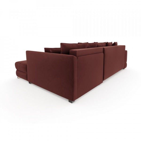 Диван угловой правый Портленд Velutto 29