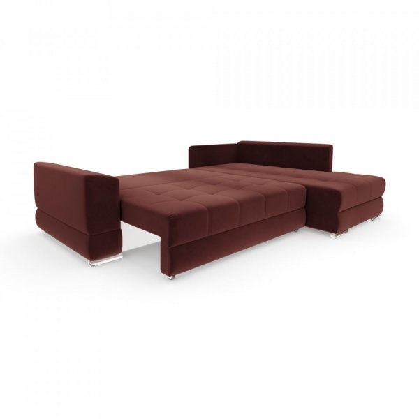 Диван угловой правый Портленд Velutto 29