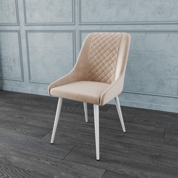 Стул Грегори Белый / Velutto 04