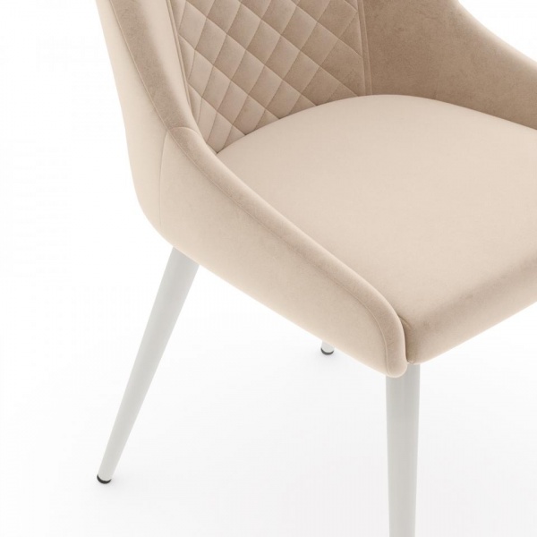 Стул Грегори Белый / Velutto 04
