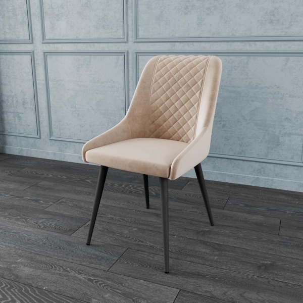 Стул Грегори Чёрный / Velutto 04