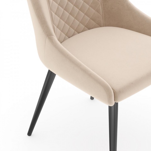 Стул Грегори Чёрный / Velutto 04