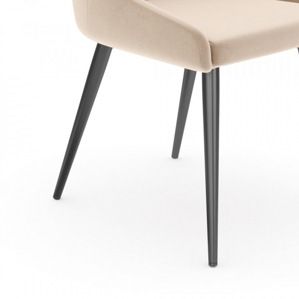 Стул Грегори Чёрный / Velutto 04