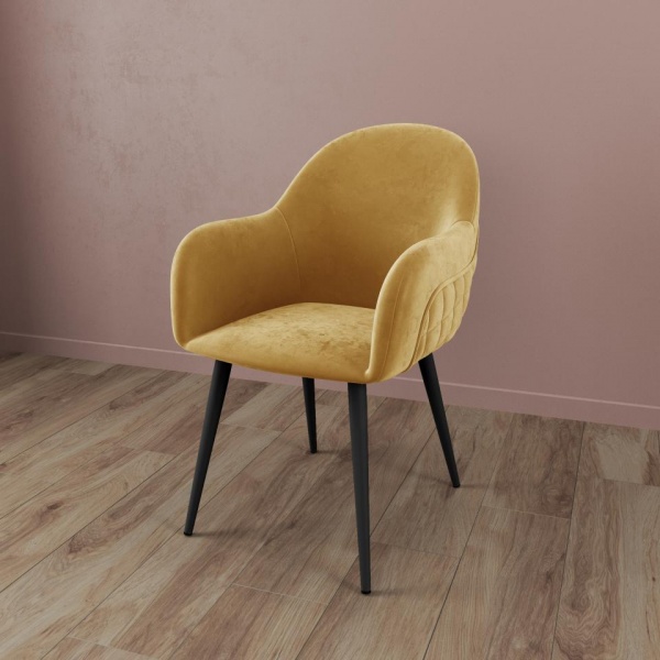 Стул Майкл Чёрный / California 560