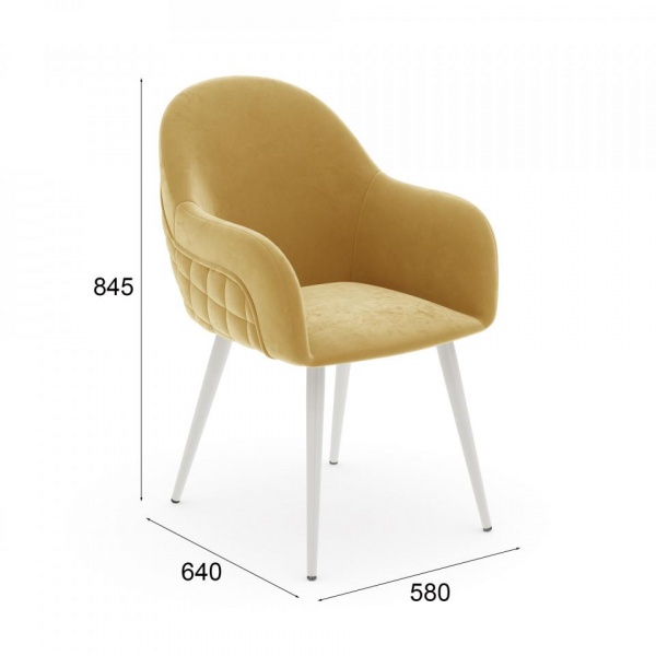 Стул Майкл Белый / California 560