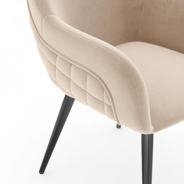 Стул Майкл Чёрный / Velutto 04