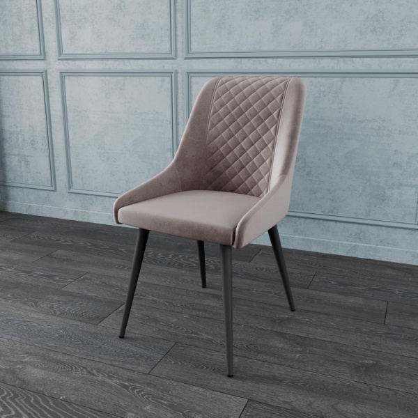 Стул Грегори Чёрный / Velutto 08