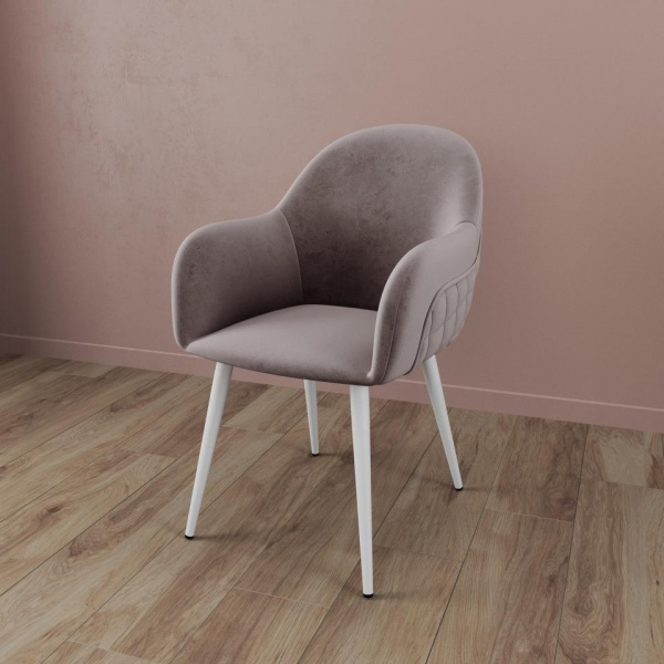 Стул Майкл Белый / Velutto 08