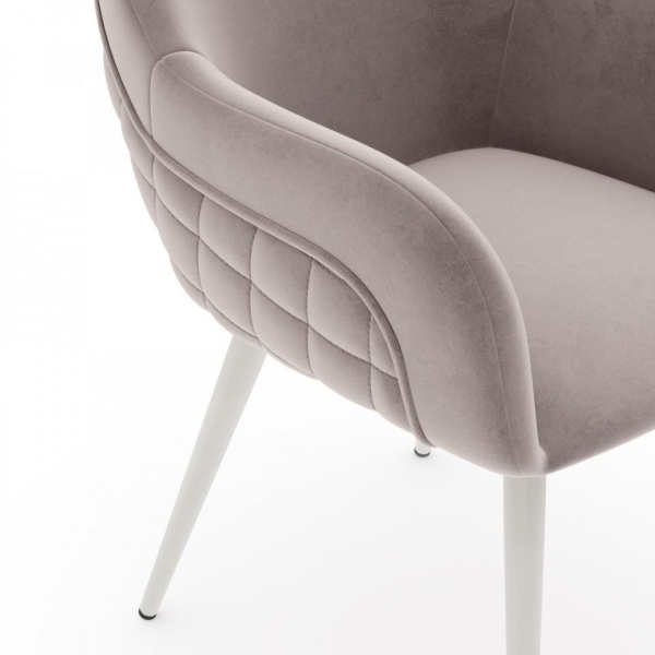 Стул Майкл Белый / Velutto 08