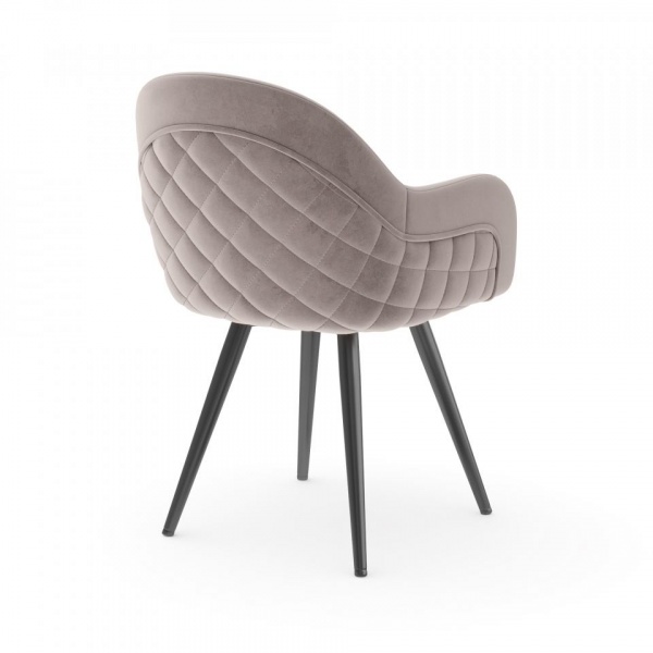 Стул поворотный Майкл 360° Чёрный / Velutto 08