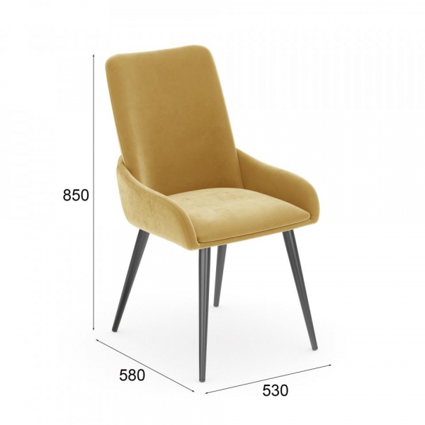 Стул Рэймонд Чёрный / California 560