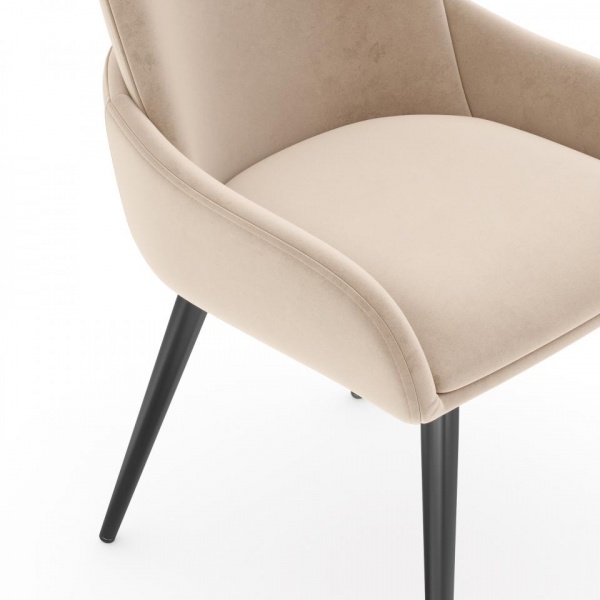 Стул Рэймонд Чёрный / Velutto 04