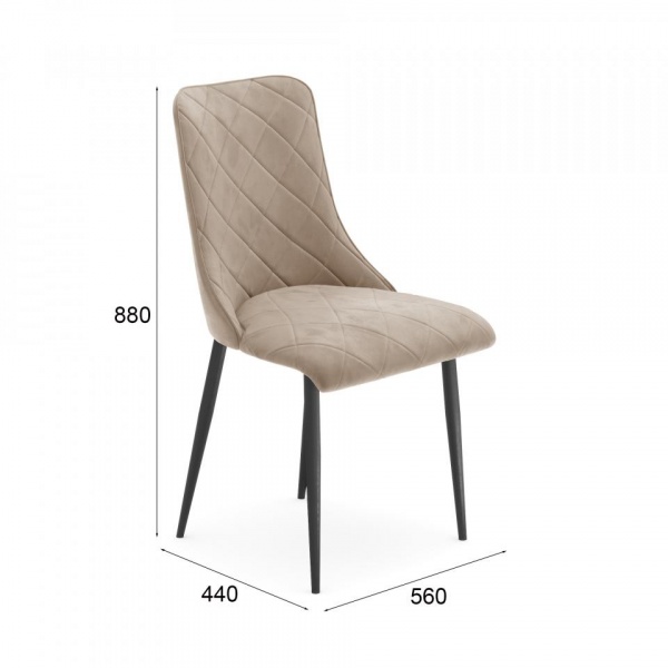 Стул Эдвин Чёрный / Barkhat-M 5