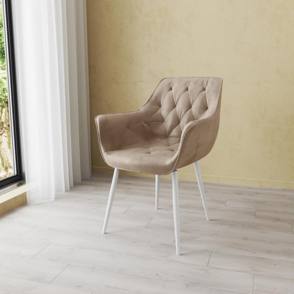 Стул Алан Белый / Barkhat-M 5