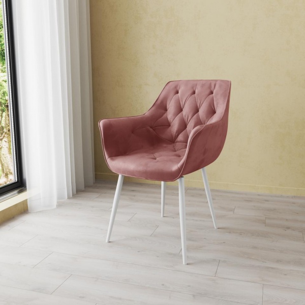 Стул Алан Белый / Barkhat-M 15