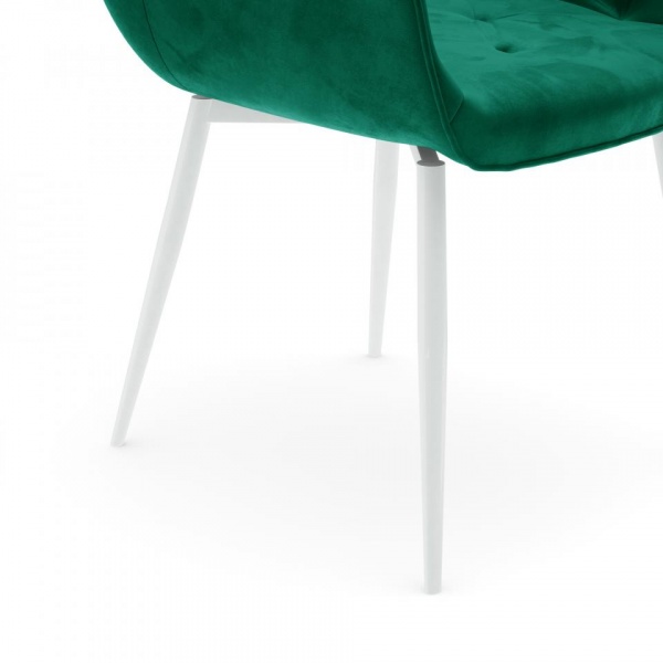 Стул поворотный Алан 360° Белый / Barkhat-M 19