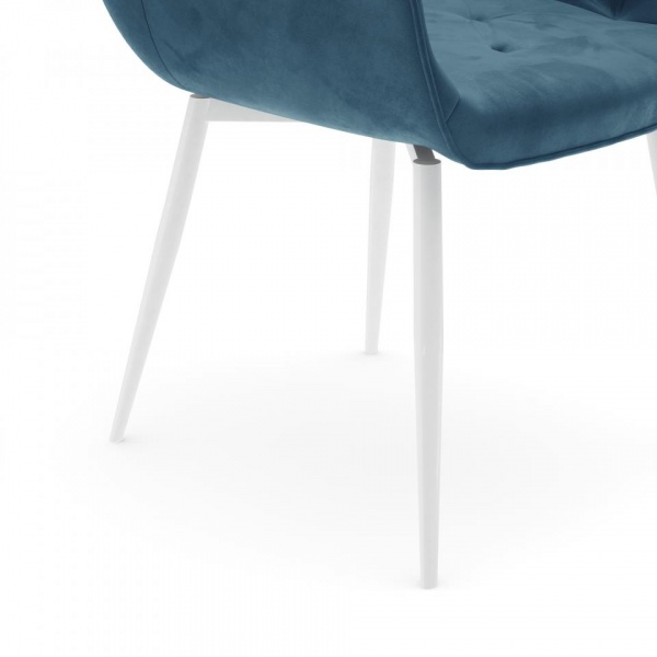 Стул поворотный Алан 360° Белый / Barkhat-M 29