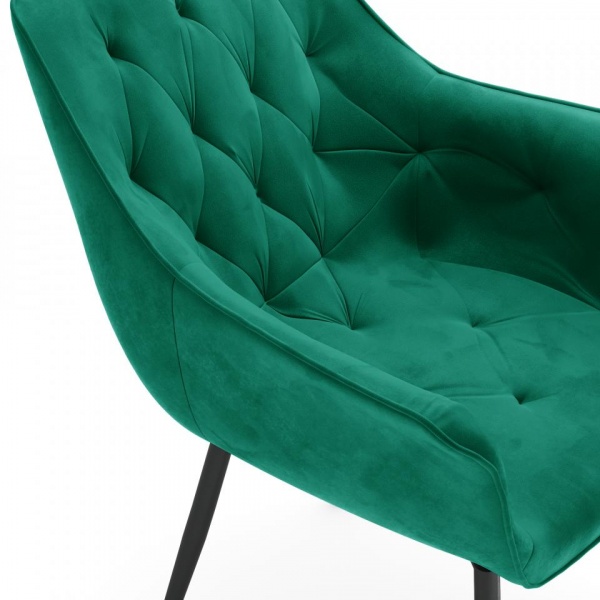 Стул поворотный Алан 90° Чёрный / Barkhat-M 19