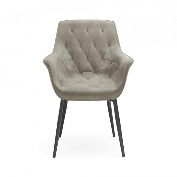 Стул поворотный Алан 90° Чёрный / Barkhat-M 25