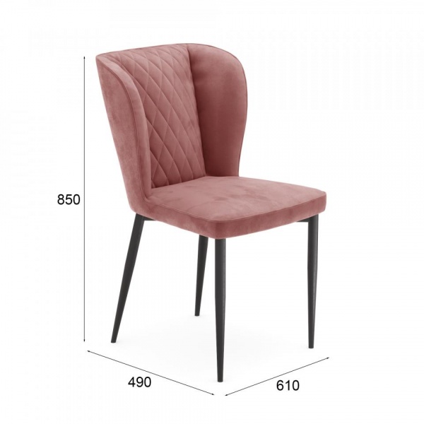 Стул Генри Чёрный / Barkhat-M 15