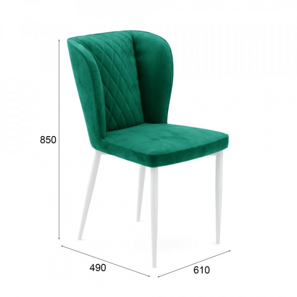 Стул Генри Белый / Barkhat-M 19