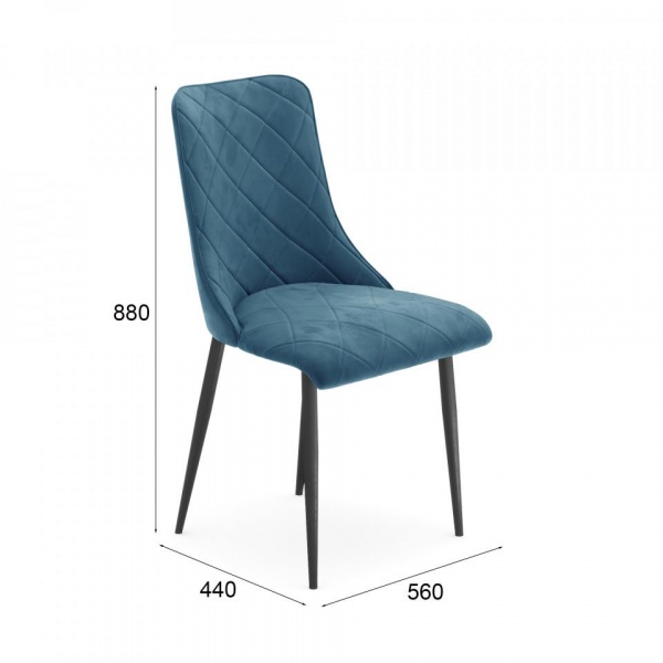 Стул Эдвин Чёрный / Barkhat-M 29