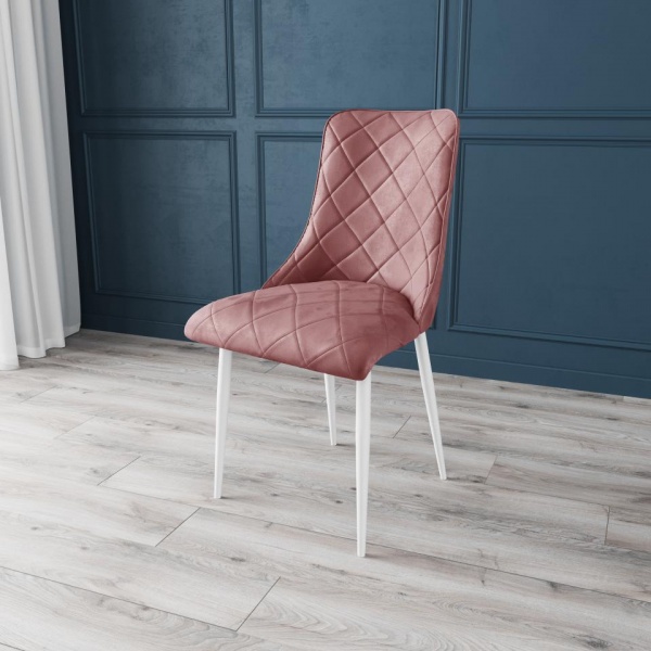 Стул Эдвин Белый / Barkhat-M 15