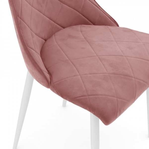 Стул Эдвин Белый / Barkhat-M 15