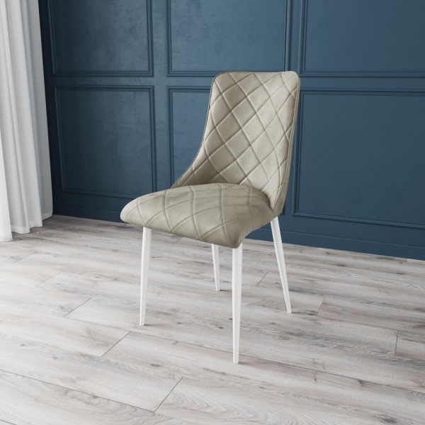 Стул Эдвин Белый / Barkhat-M 25