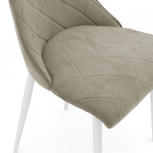 Стул Эдвин Белый / Barkhat-M 25