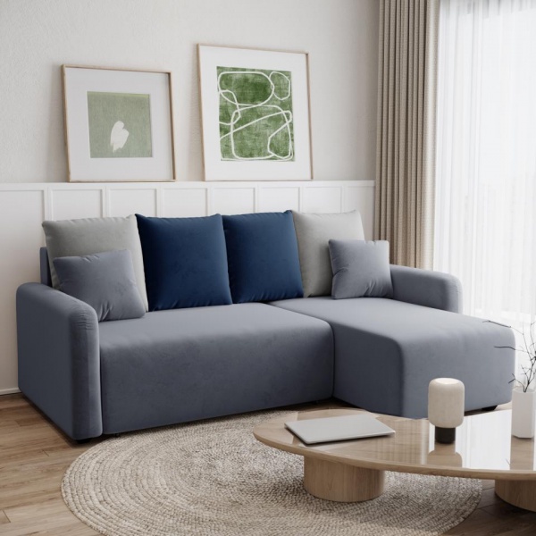 Диван угловой Фарелл Velutto 32 / Velutto 52 / Velutto 26