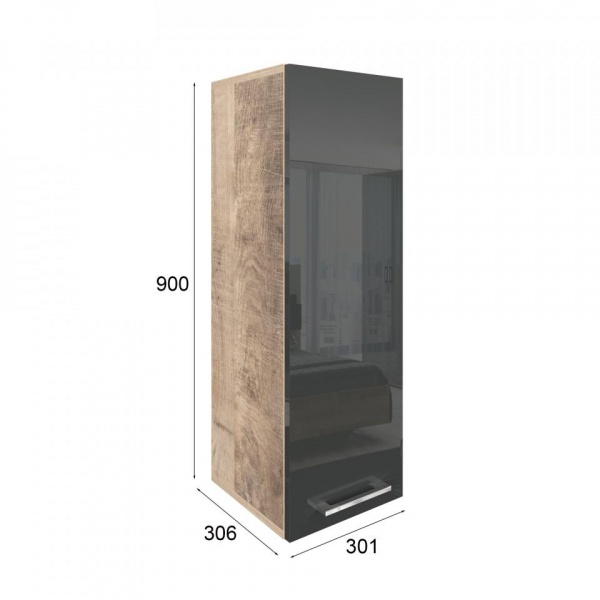 навесной шкаф в комнату