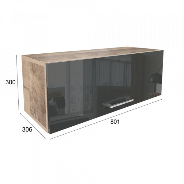 навесной шкаф в комнату