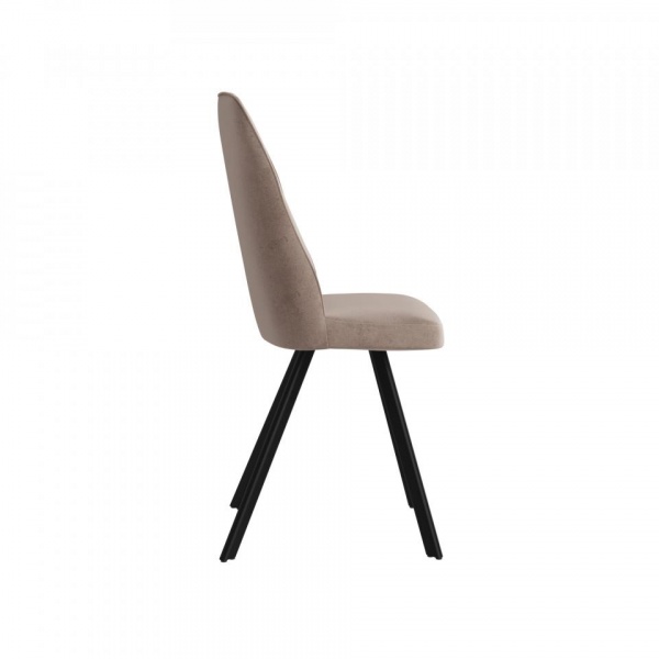 Стул Руфус Чёрный / Velutto 06