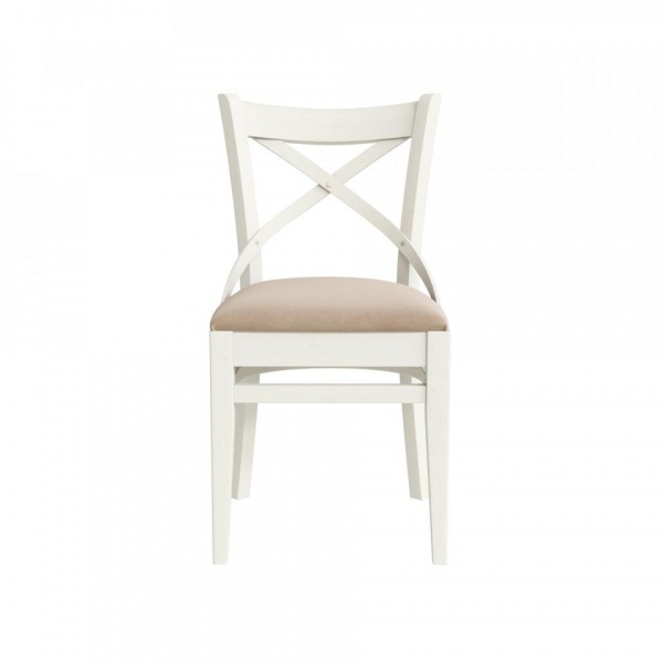 Стул Алиготе Эмаль белая / Velutto 04