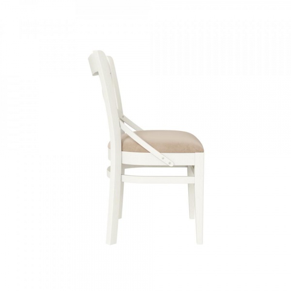 Стул Алиготе Эмаль белая / Velutto 04