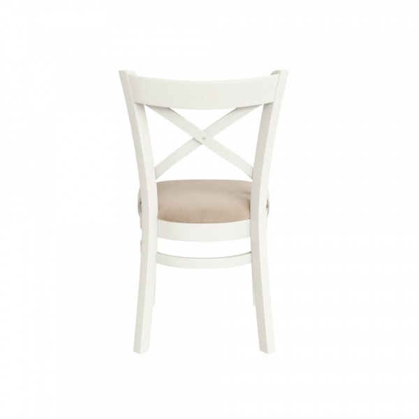 Стул Алиготе Эмаль белая / Velutto 04