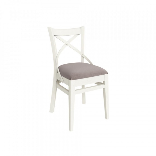 Стул Алиготе Эмаль белая / Velutto 08