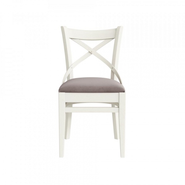 Стул Алиготе Эмаль белая / Velutto 08