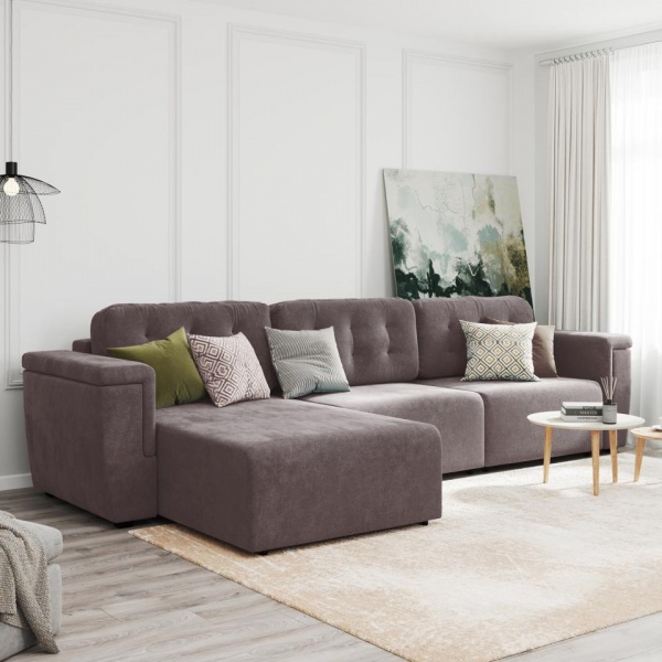 Диван угловой Будапешт Happy 297 Вариант 2