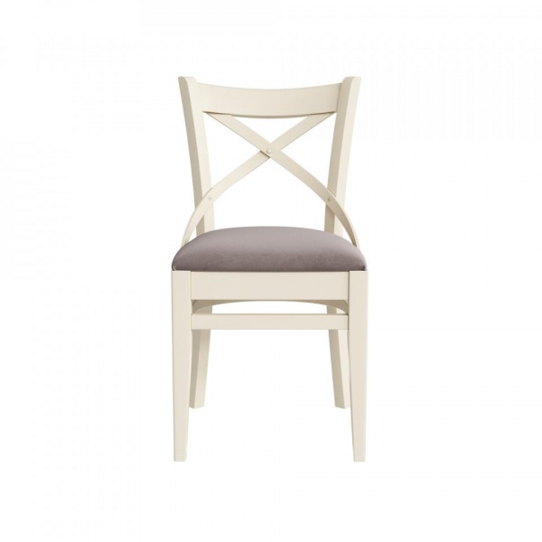 Стул Алиготе Эмаль слоновая кость / Velutto 08