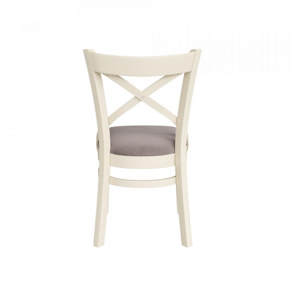 Стул Алиготе Эмаль слоновая кость / Velutto 08