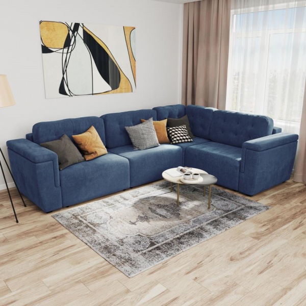 Диван угловой Будапешт Happy 784 Вариант 1