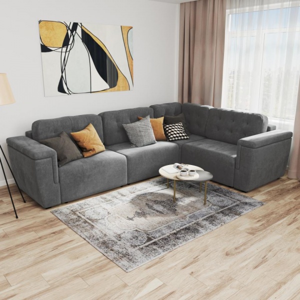 Диван угловой Будапешт Happy 927 Вариант 1