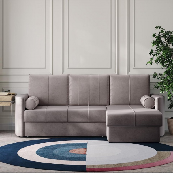 Диван угловой Амми Velutto 08 Вариант 2