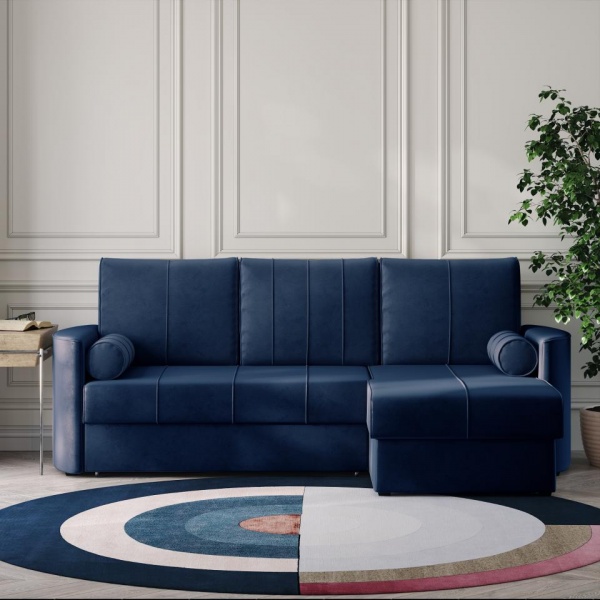 Диван угловой Амми Velutto 26 Вариант 2