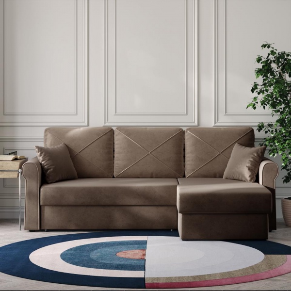 Диван угловой Имола Velutto 23 Вариант 2