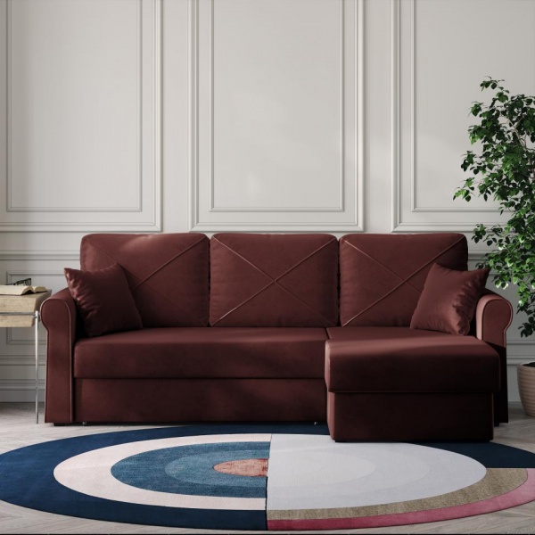 Диван угловой Имола Velutto 29 Вариант 2