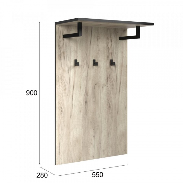 настенная вешалка для одежды