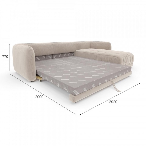 Диван угловой правый Хейли 2,9 Formula 102